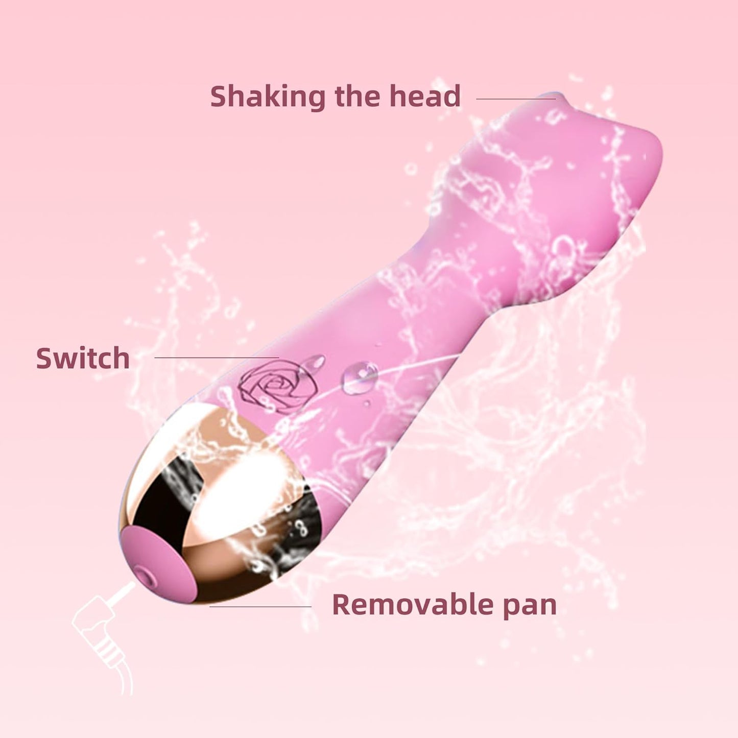 FelineAura Clitoral Wand Vibrator
