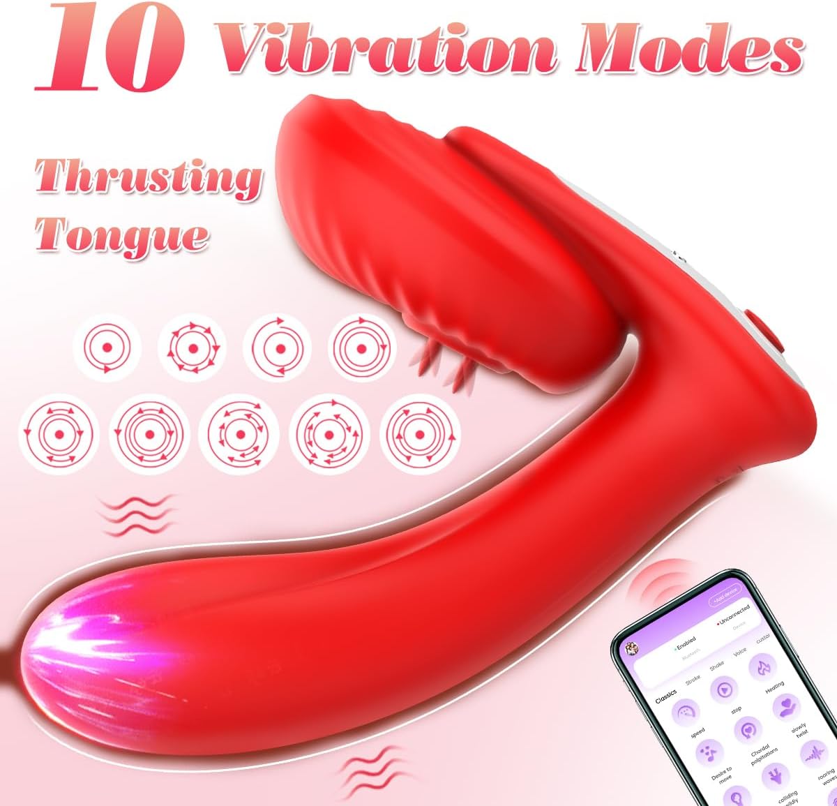 CharmBloom Clitoral Stimulation Panty Vibrator