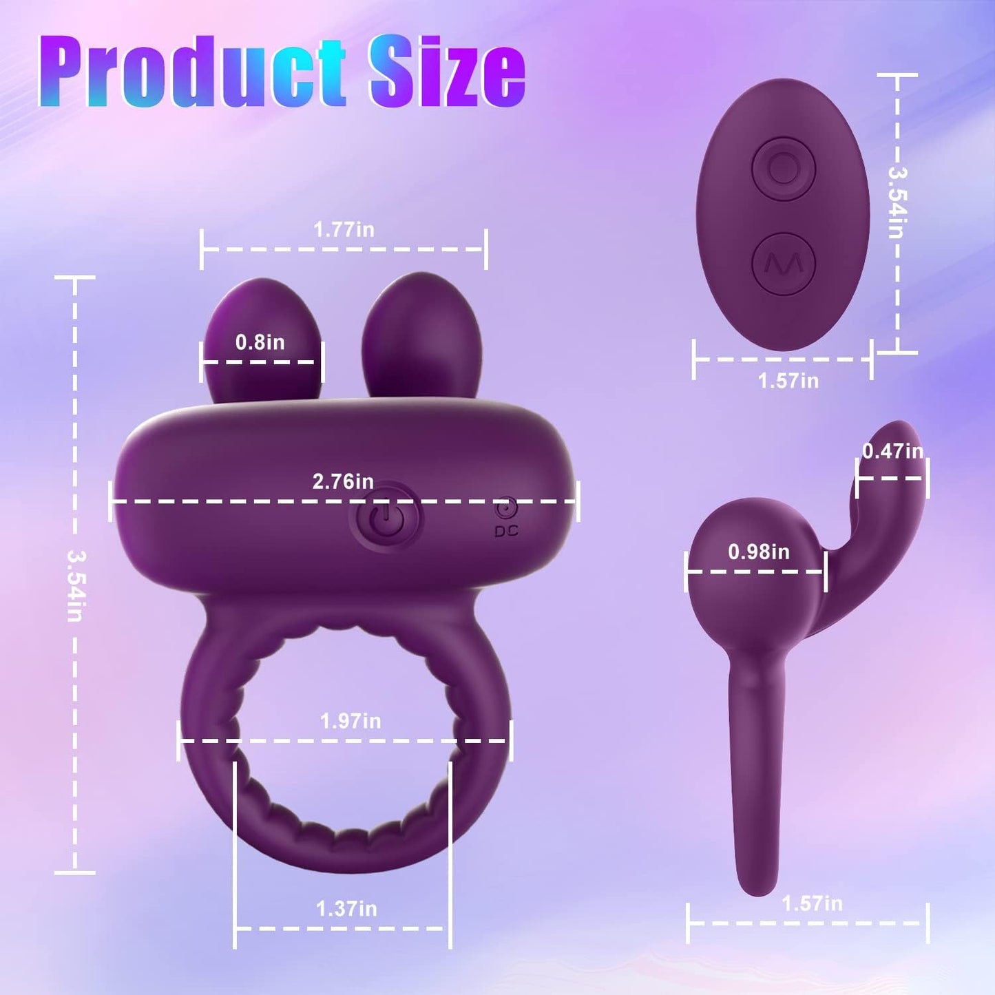 MotorBunny Couples' Penis Ring Vibrator