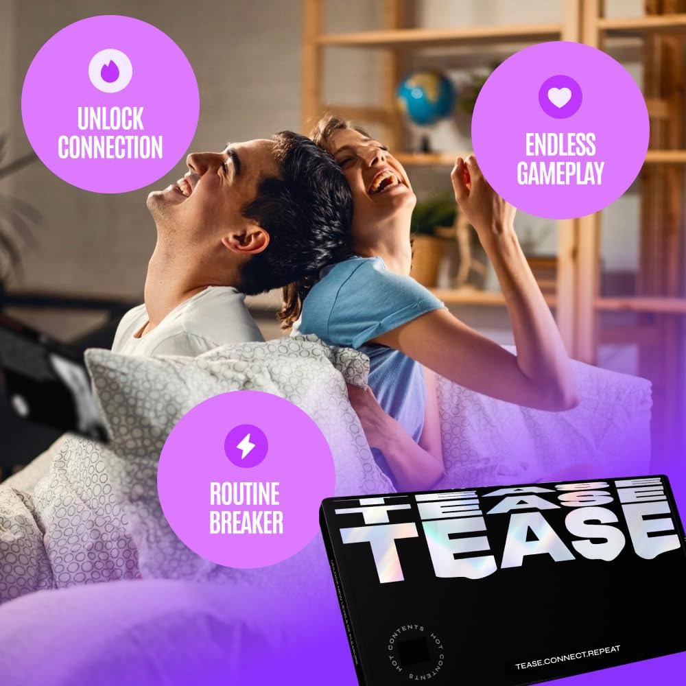 Tease & Discover Couples Intimacy Cards Game