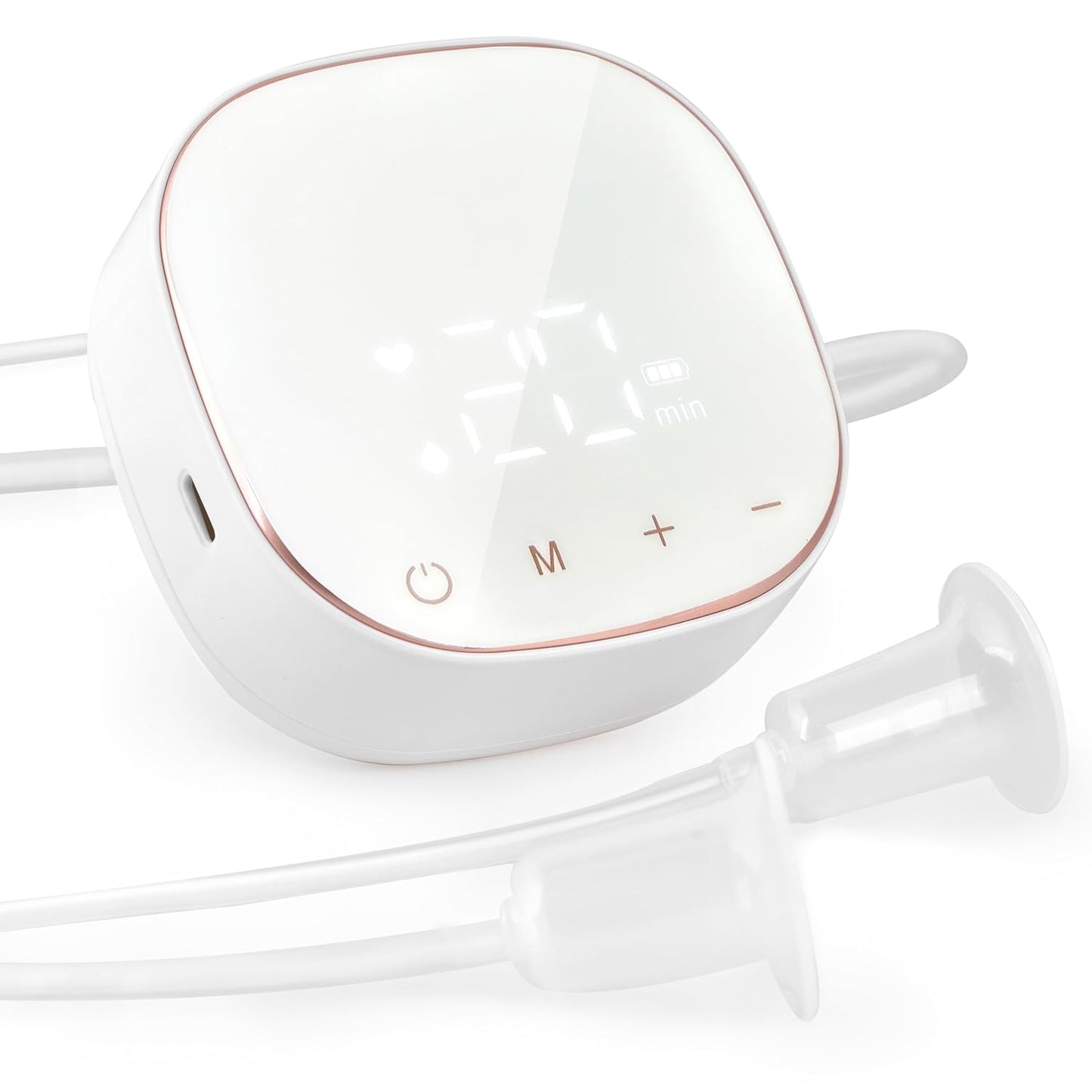 NipAura White Electric Nipple Corrector - SinfulX - Personal Care > Sexual Wellness > Nipple Stimulator