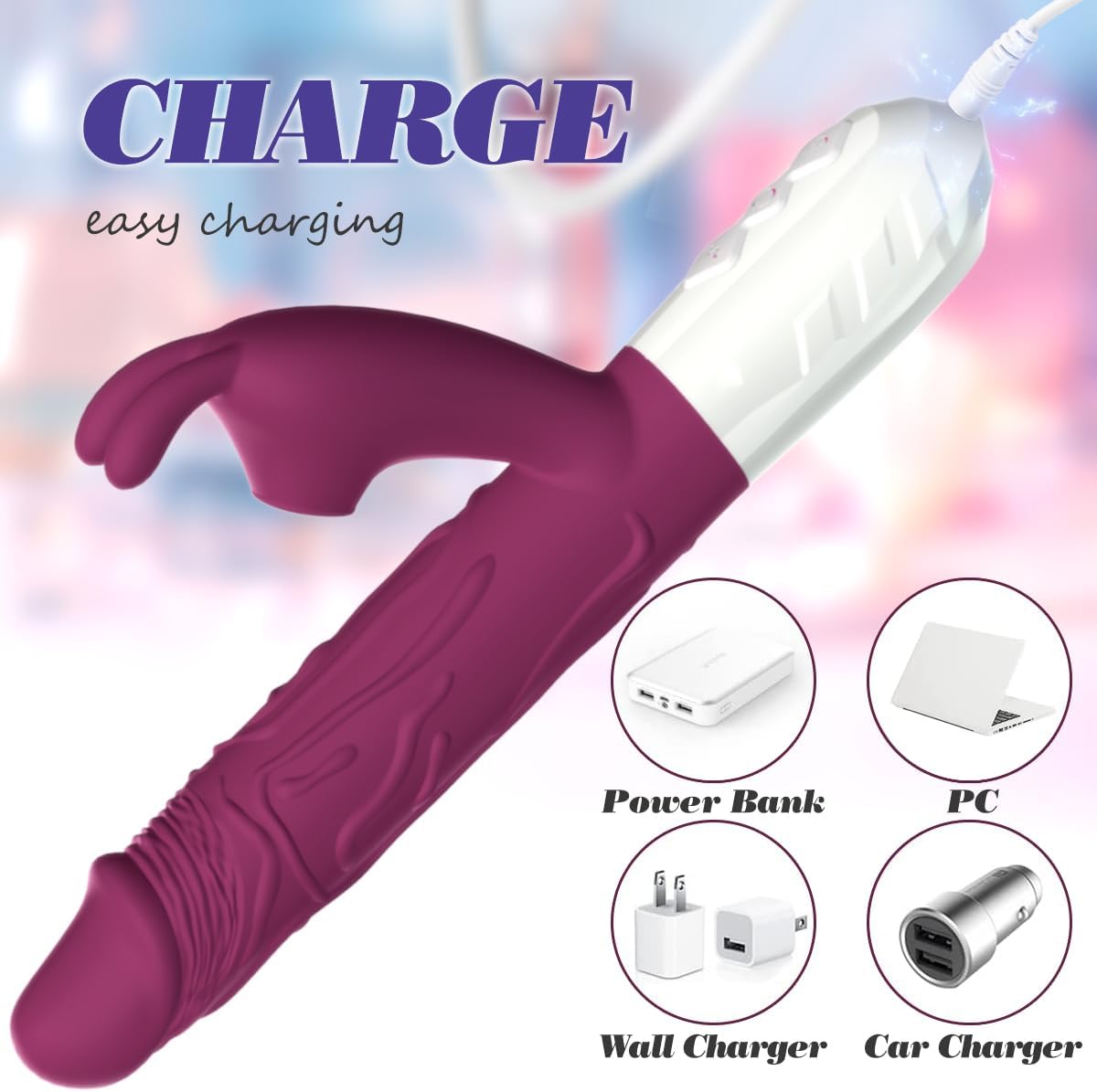 LushEuphoria G-Spot Clitoral Stimulator Vibrator