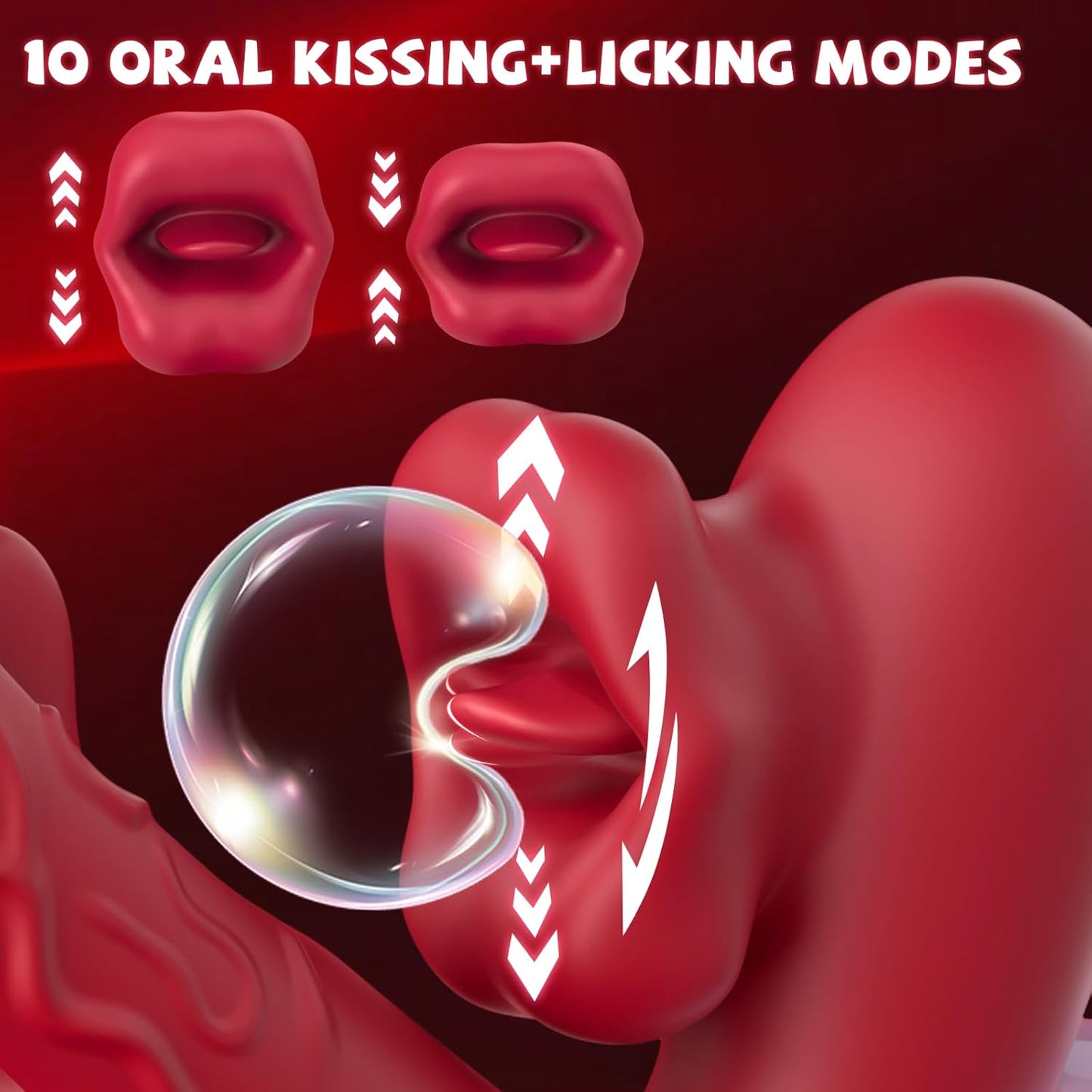 LumeHaven Flapping, Vibrating & Licking G-Spot Stimulator