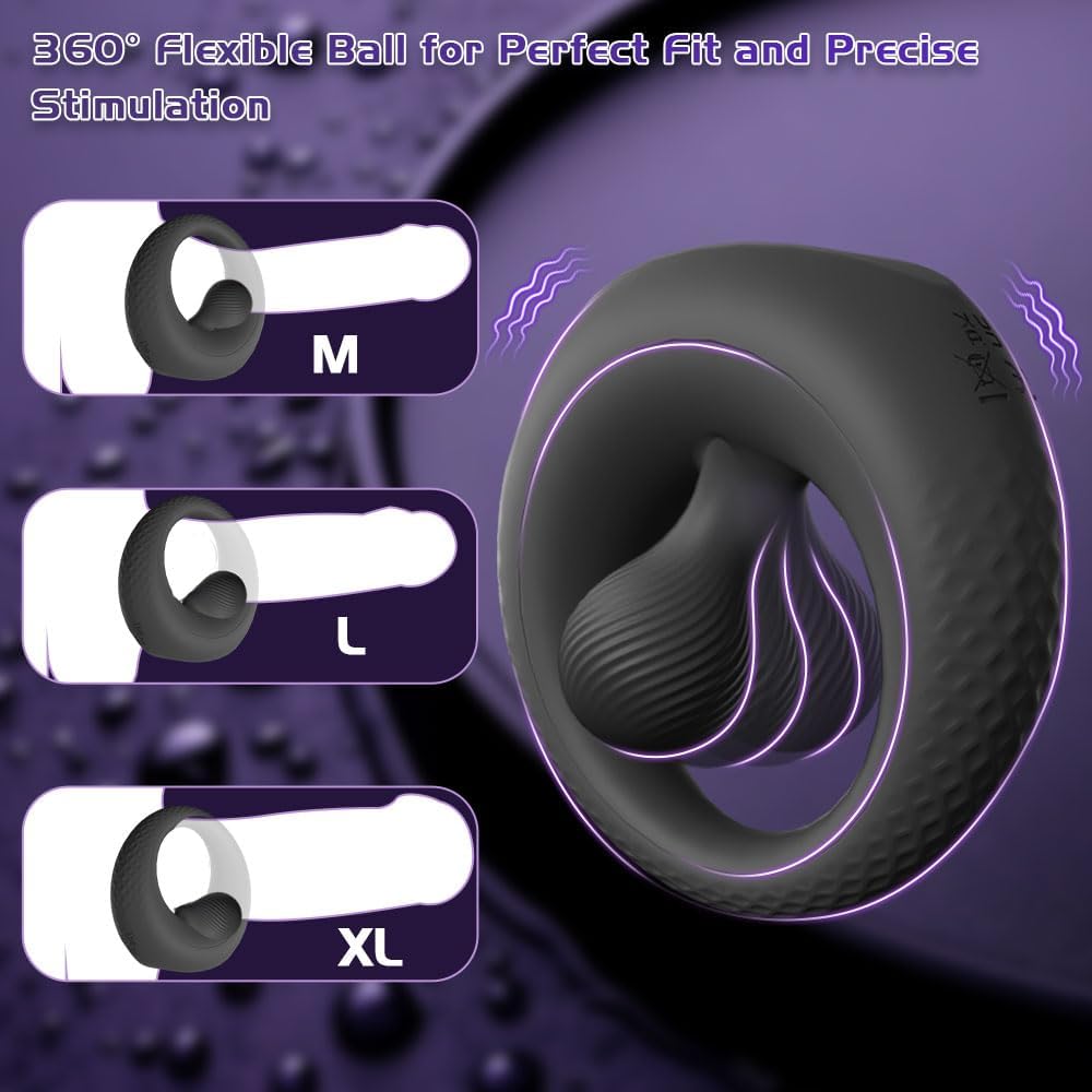 PleasureLink 360° Clitoral Stimulation Vibrating Penis Ring