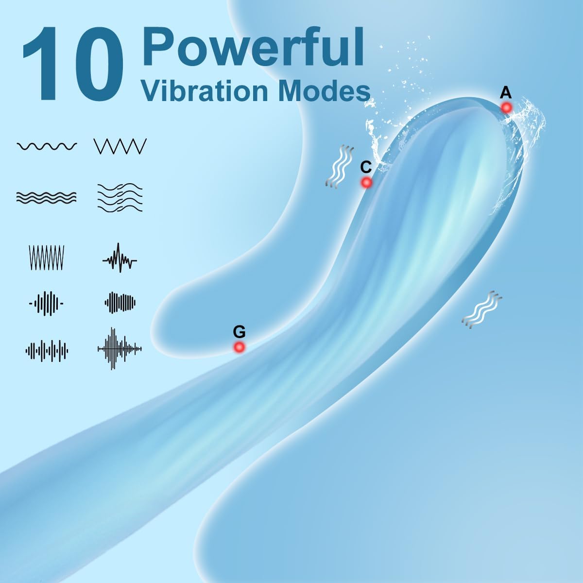 FrostTremor G-Spot Stimulation Vibrator