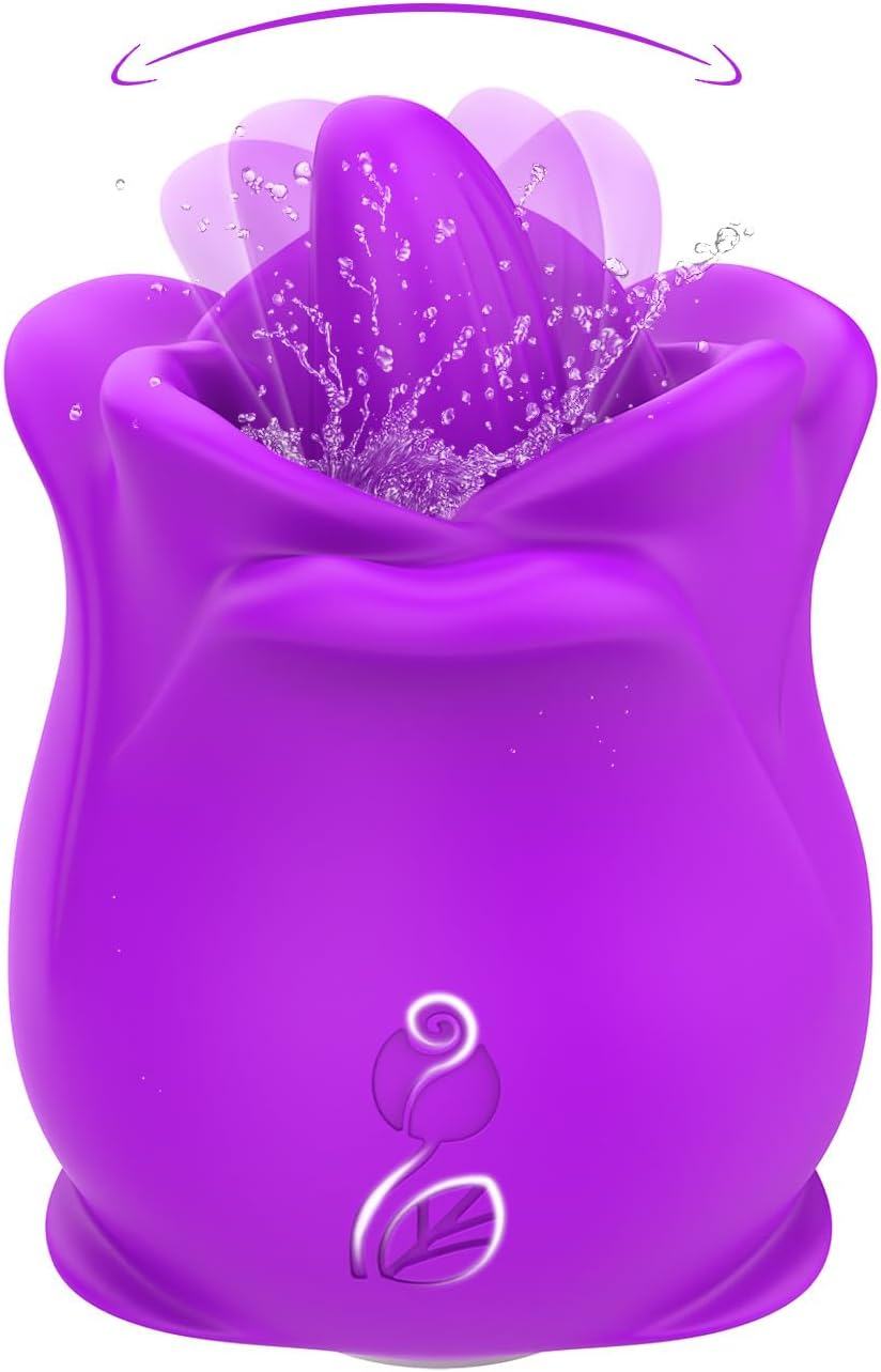 HavenLoom Rose Tongue Licking Vibrator