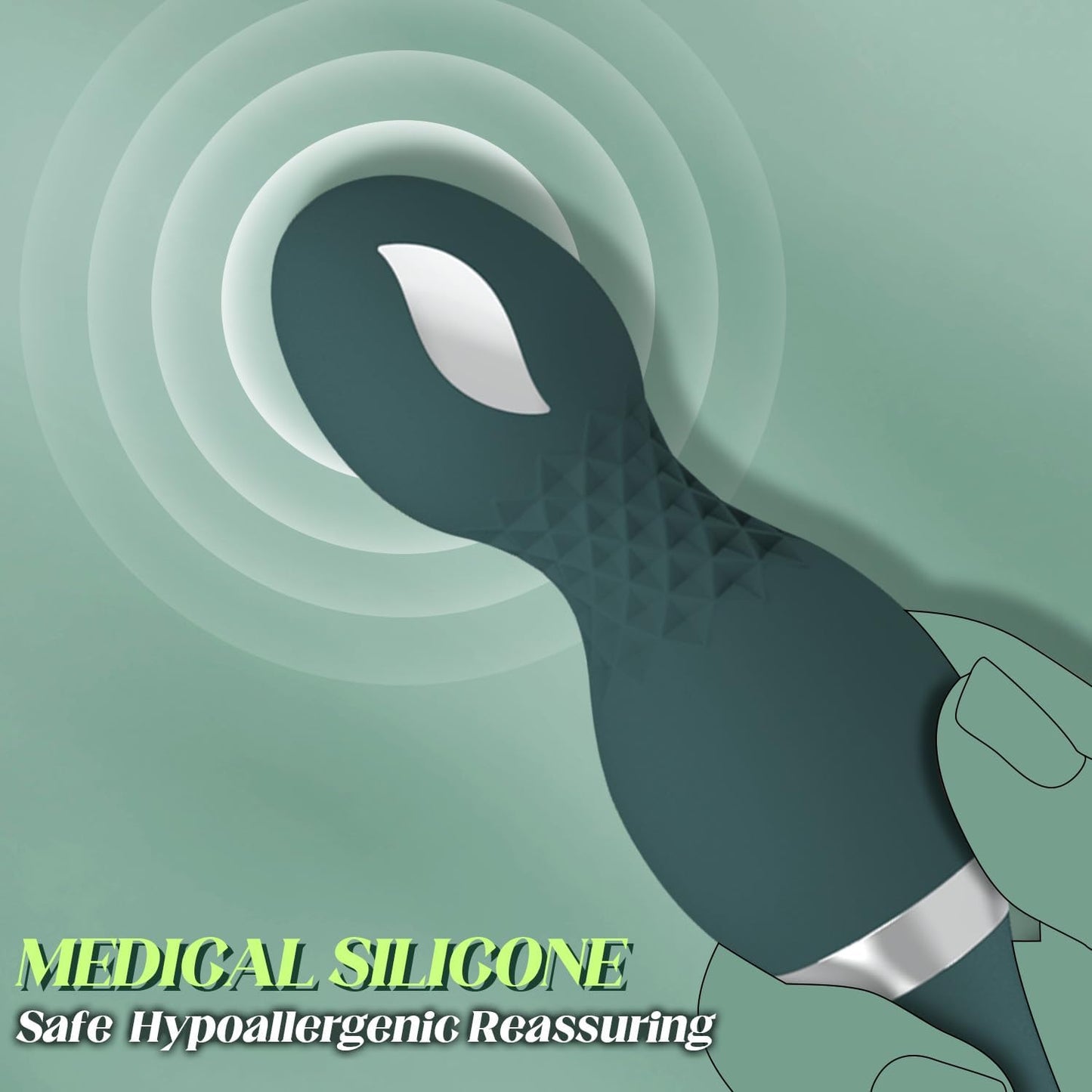 RippleFuse Electric Shock G-Spot Bullet Vibrator