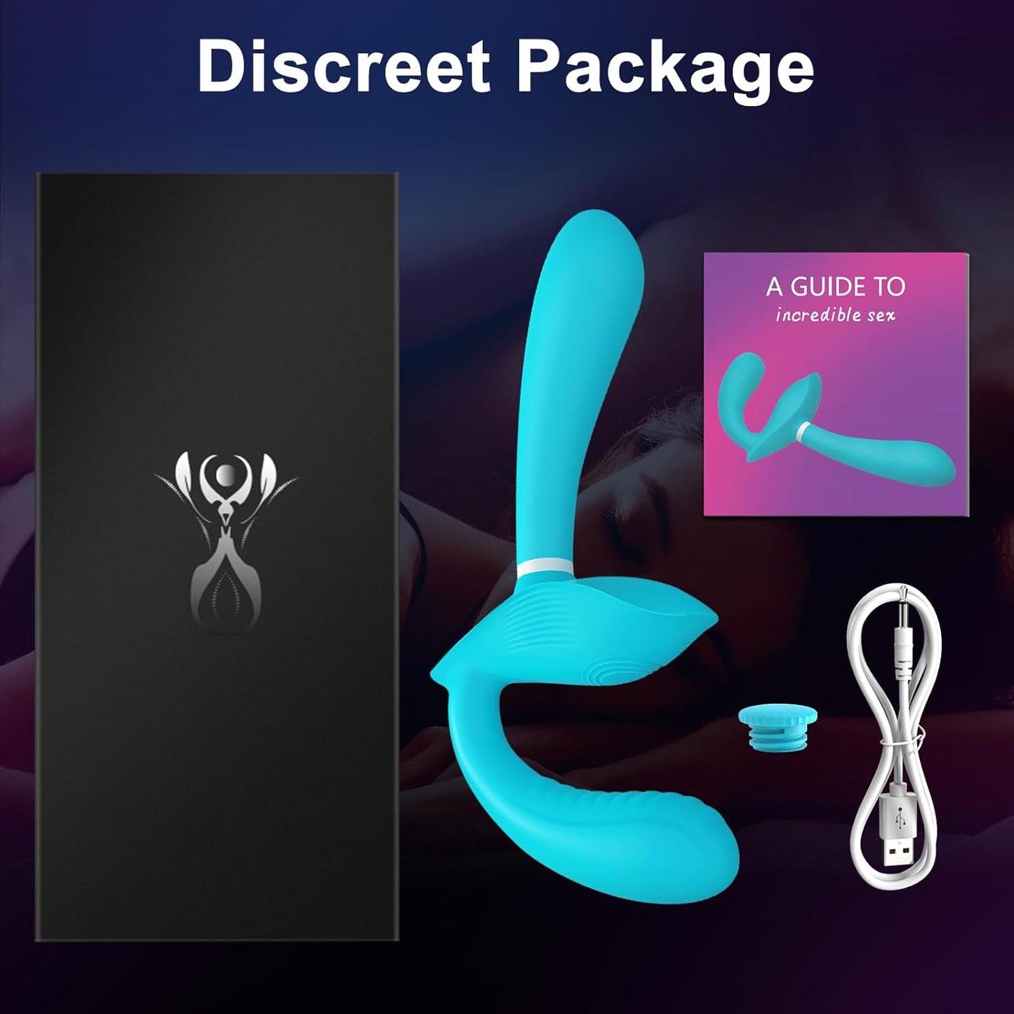 VortexDrive Strapless Strap-On Dildo Vibrator