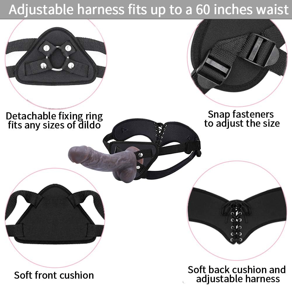 EchoDrive Vibrating Strap-On Dildo