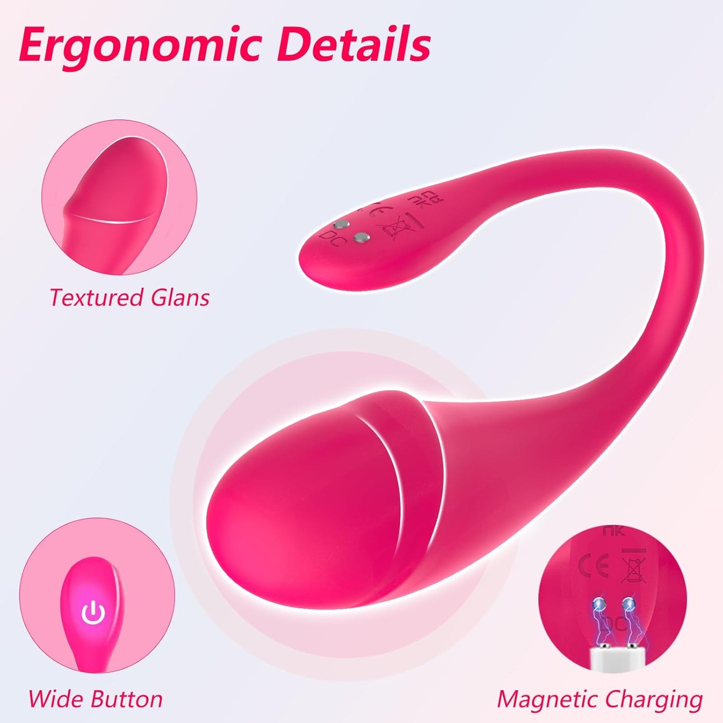 PulsePlay Remote Egg Vibrator with App Control - SinfulX - Personal Care > Sexual Wellness > Egg Vibrator