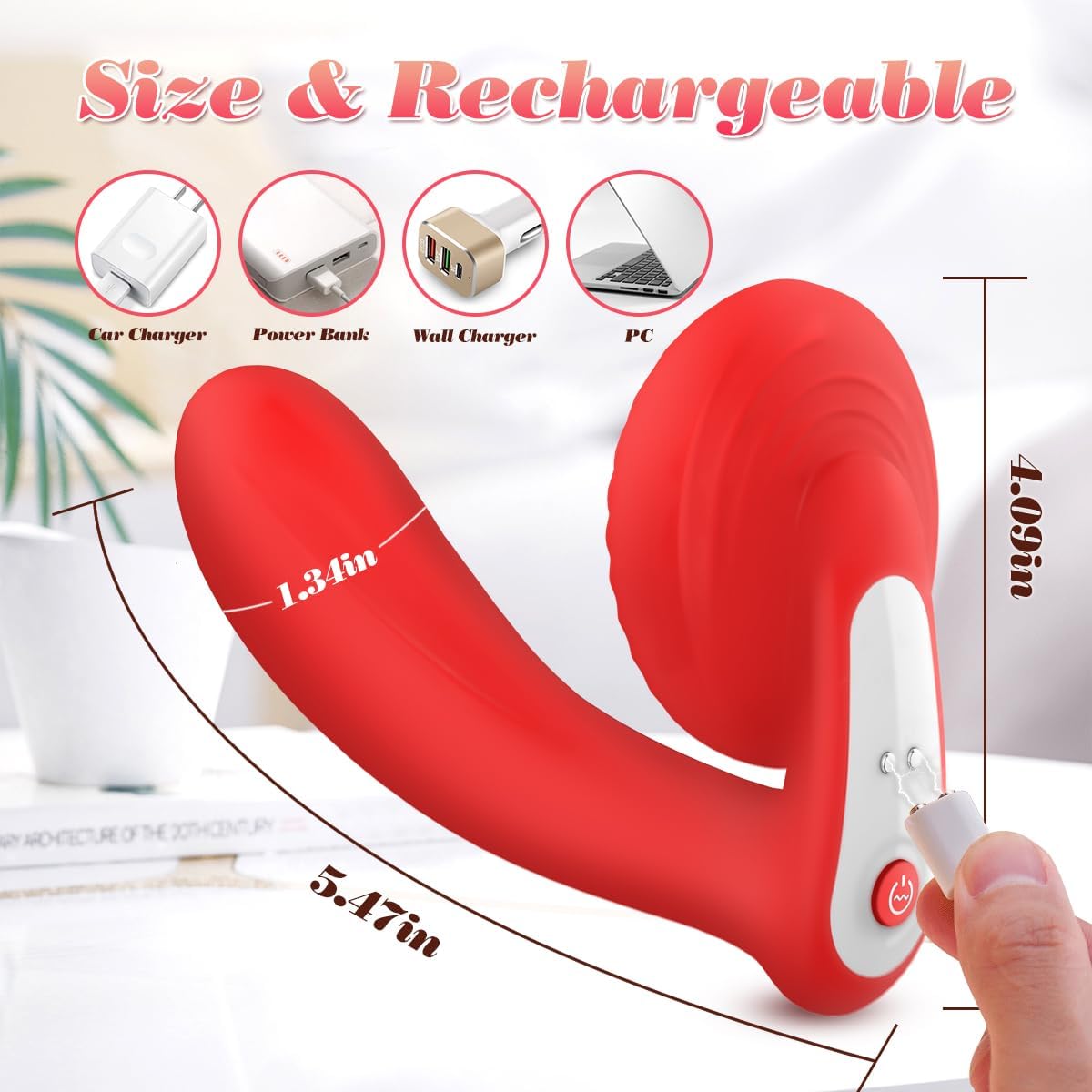 CharmBloom Clitoral Stimulation Panty Vibrator