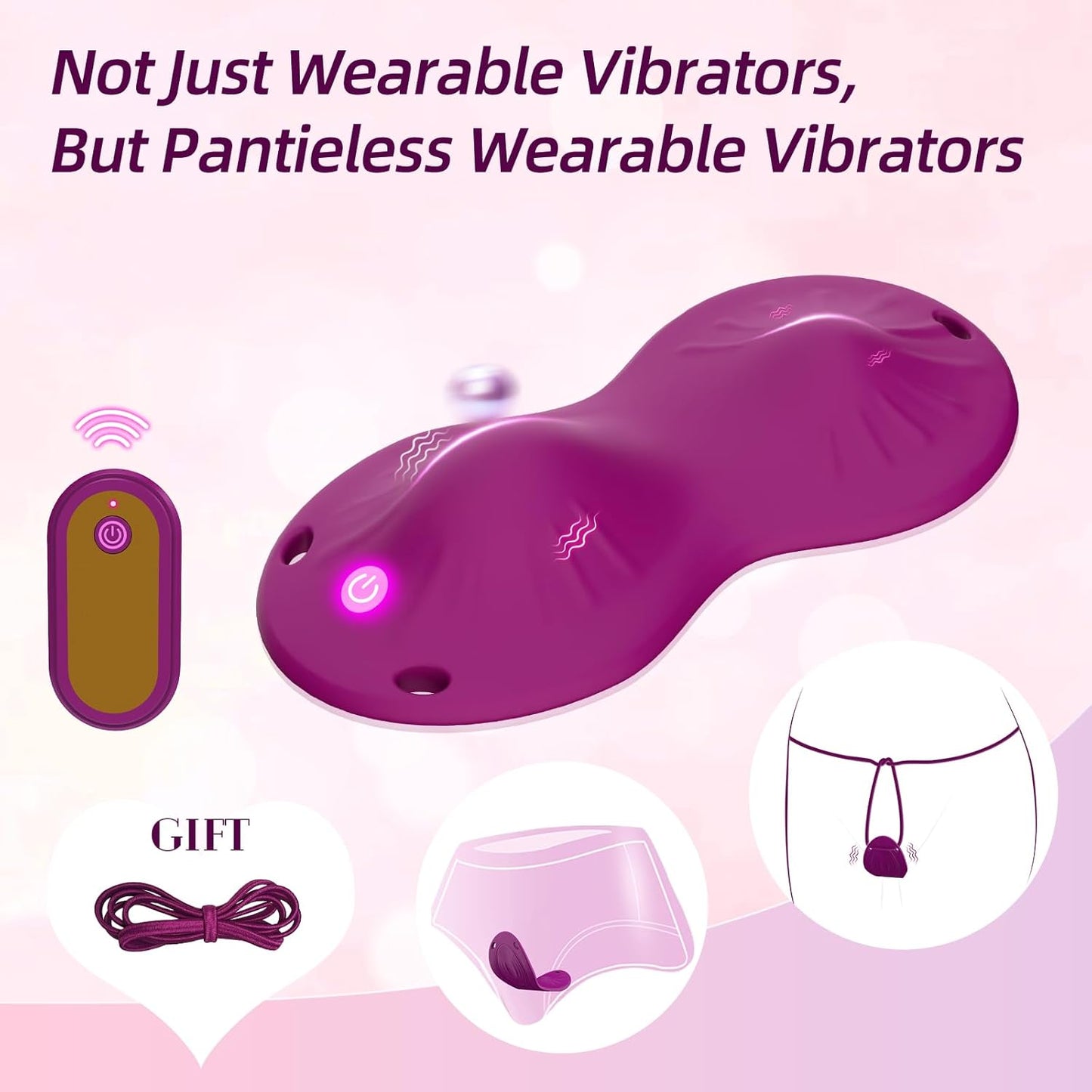 OpalPulse Wearable Panty Vibrator - SinfulX