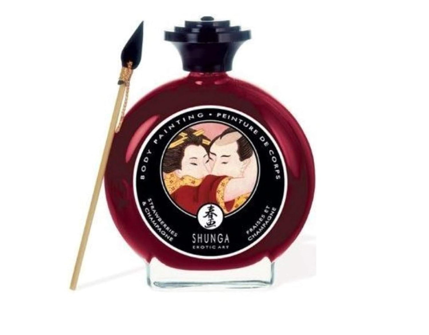 Edible Body Paint Champagne & Strawberries Flavor