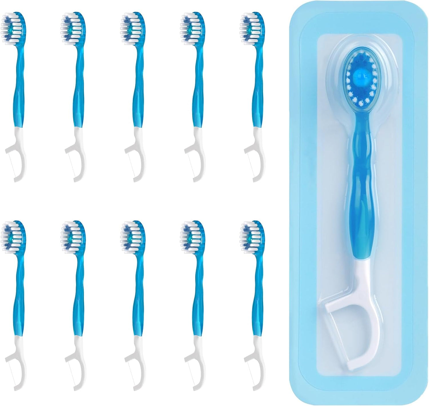 Morning After Pre-Pasted Travel Toothbrush (10 PCs)