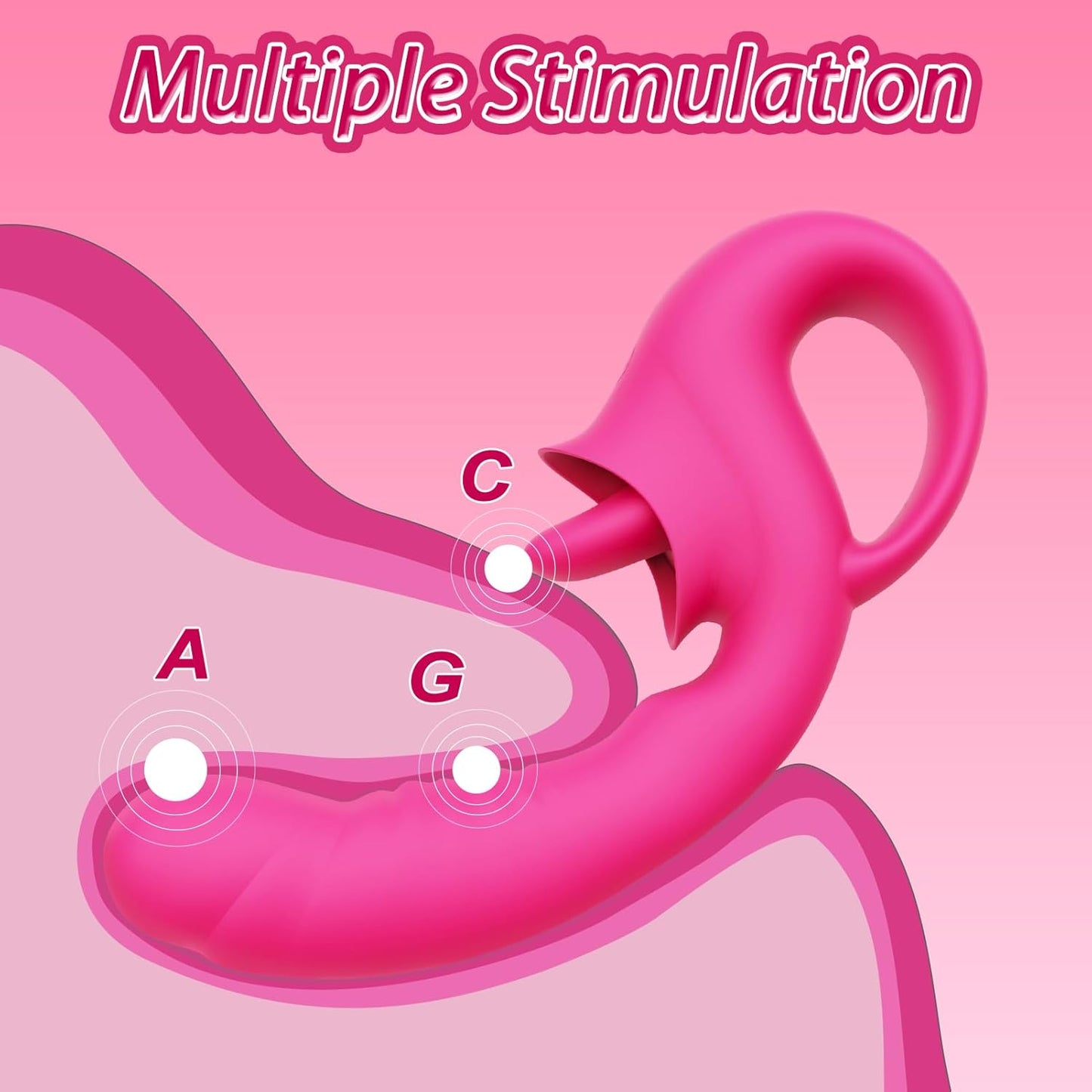 NymphPulse Clit Licking G-Spot Vibrator