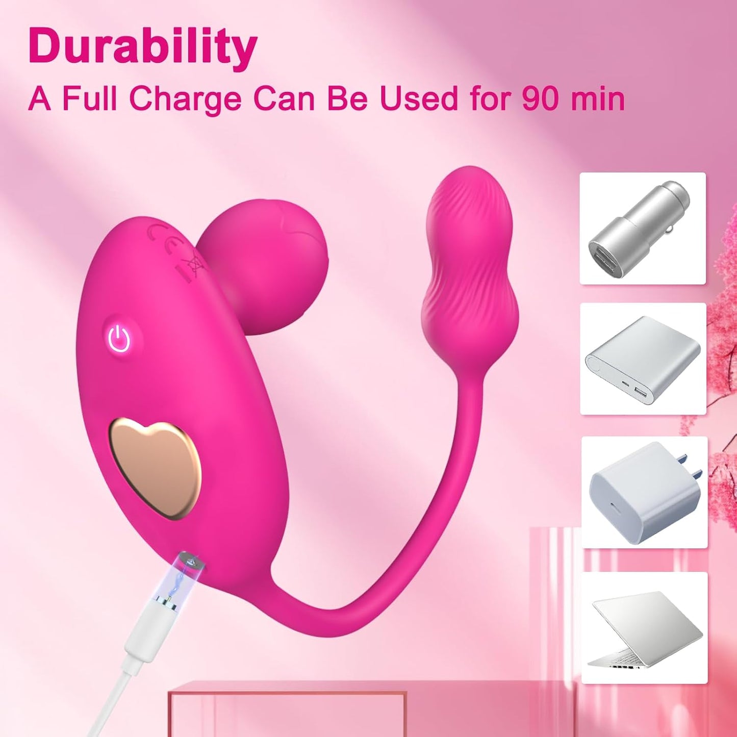 PulseCharm Couples G-Spot Anal Panty Vibrator