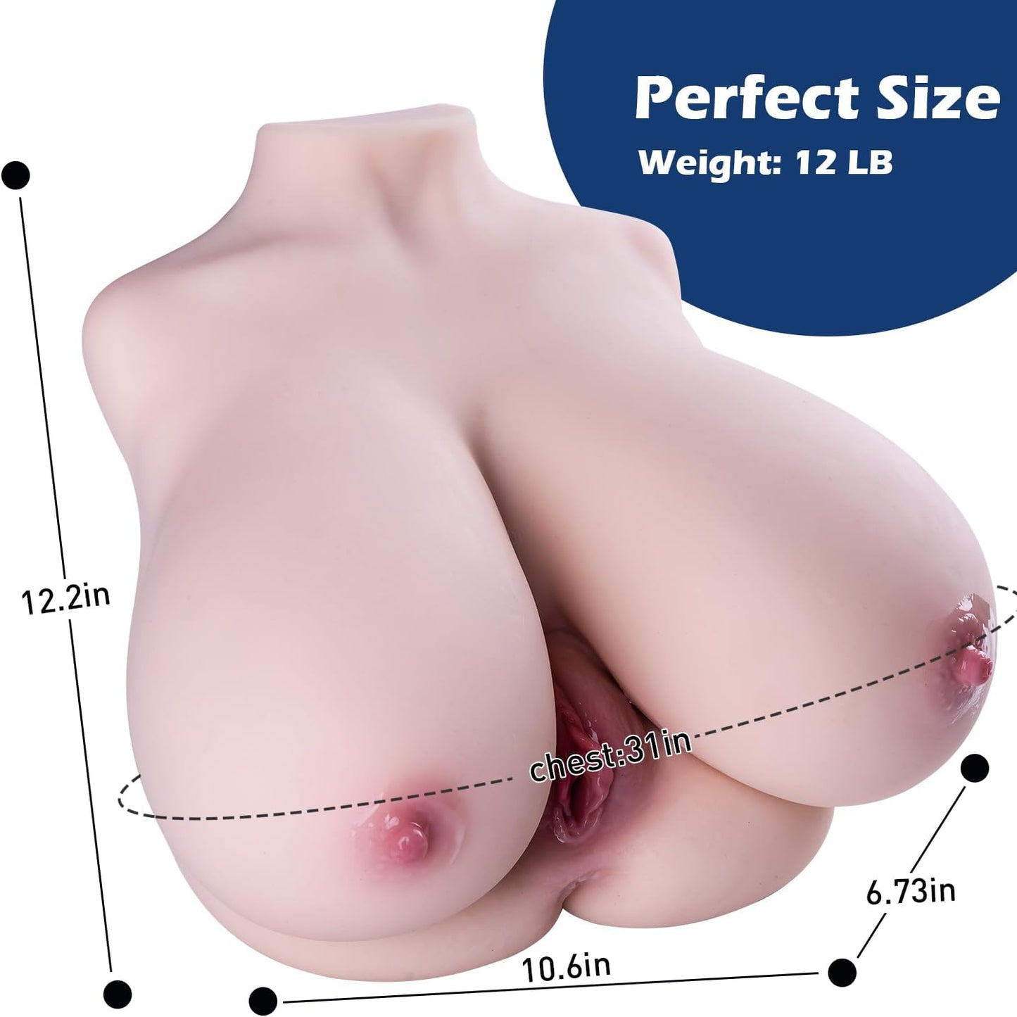 AuroraBelle 12.1lbs Sex Doll Masturbator