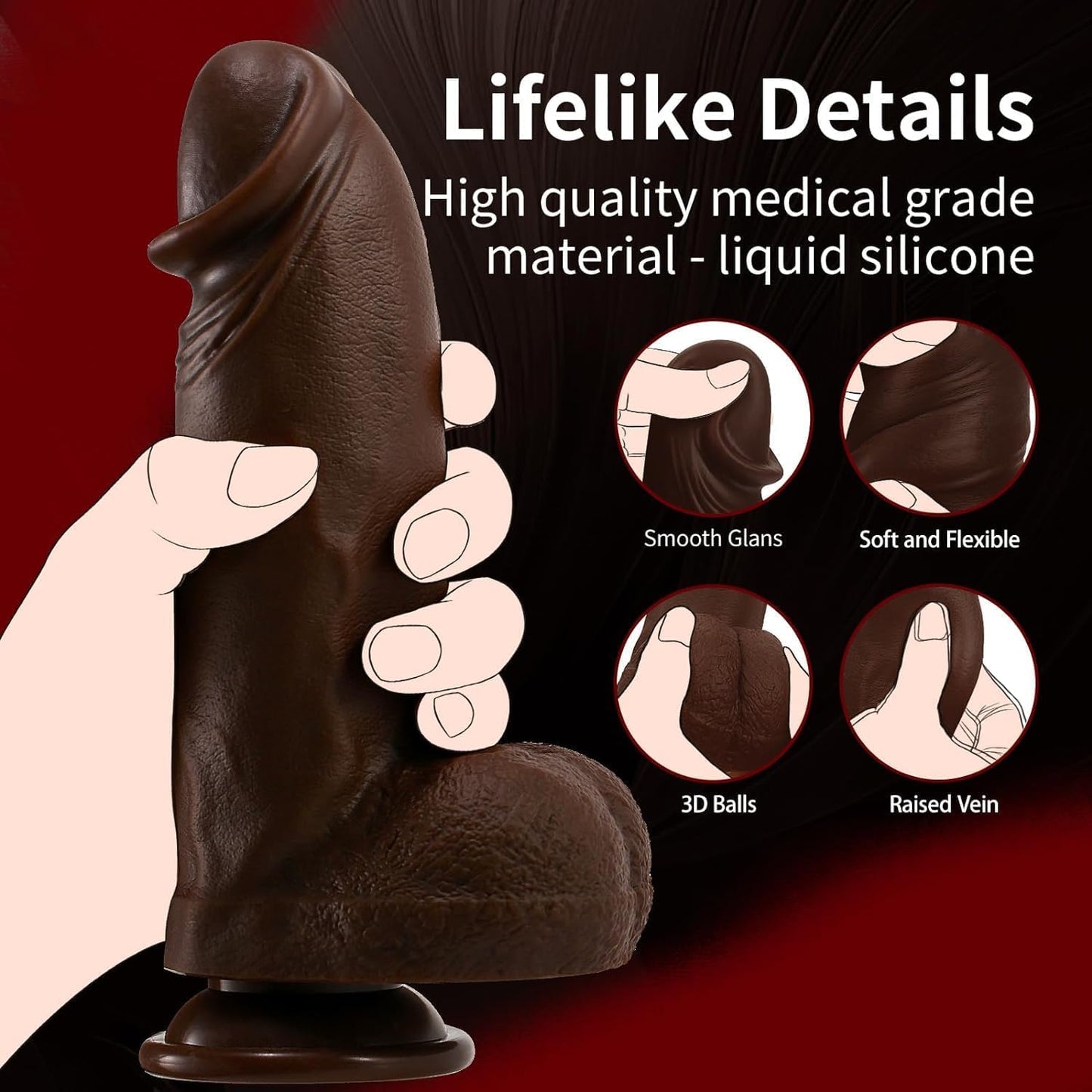 CelestPlug 9.4" Monster Thick Thrusting Dildo - SinfulX