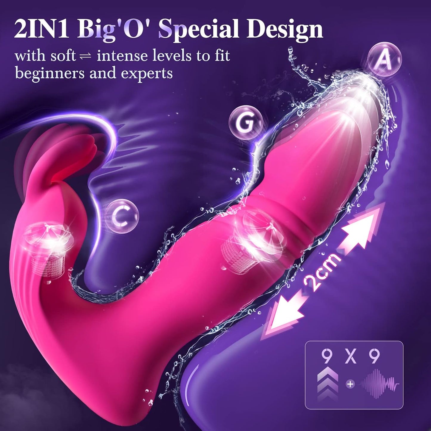 FawnThrust Wearable Panty Dildo Vibrator