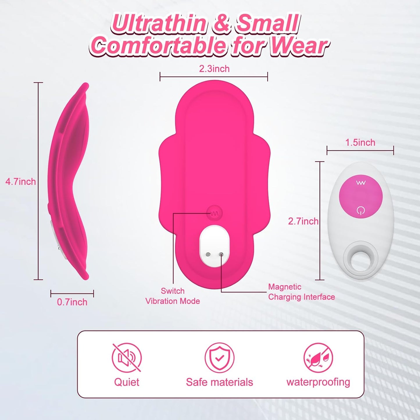 EuphoriaWear Panty Remote Control Vibrator