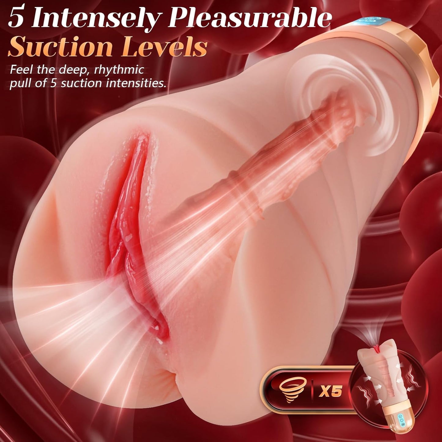 HaloFlicker Pocket Pussy Masturbator