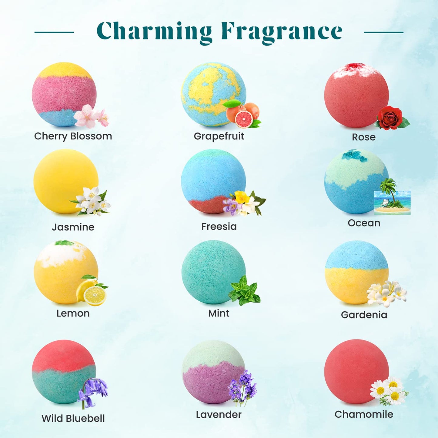 Morning After Natural Bath Bomb Set