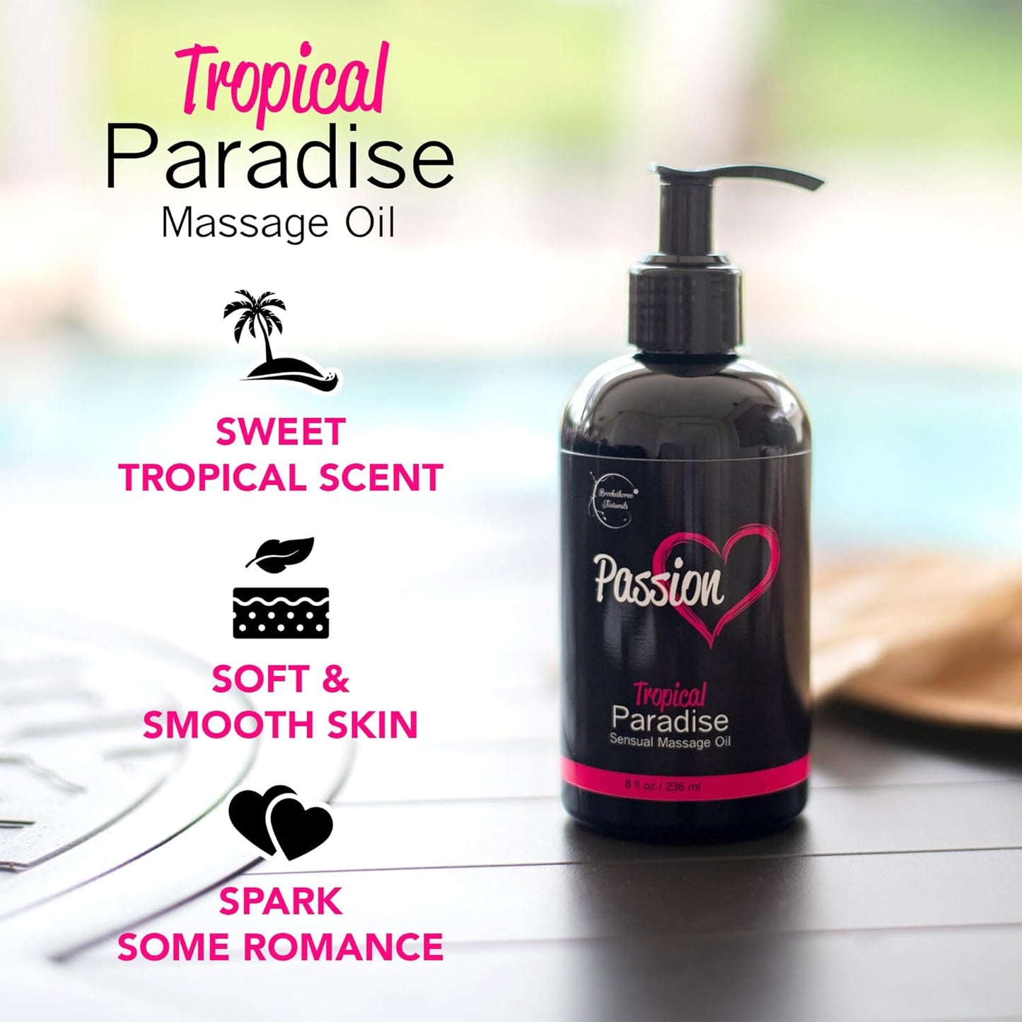 Natural Sensual Massage Oil for Couples