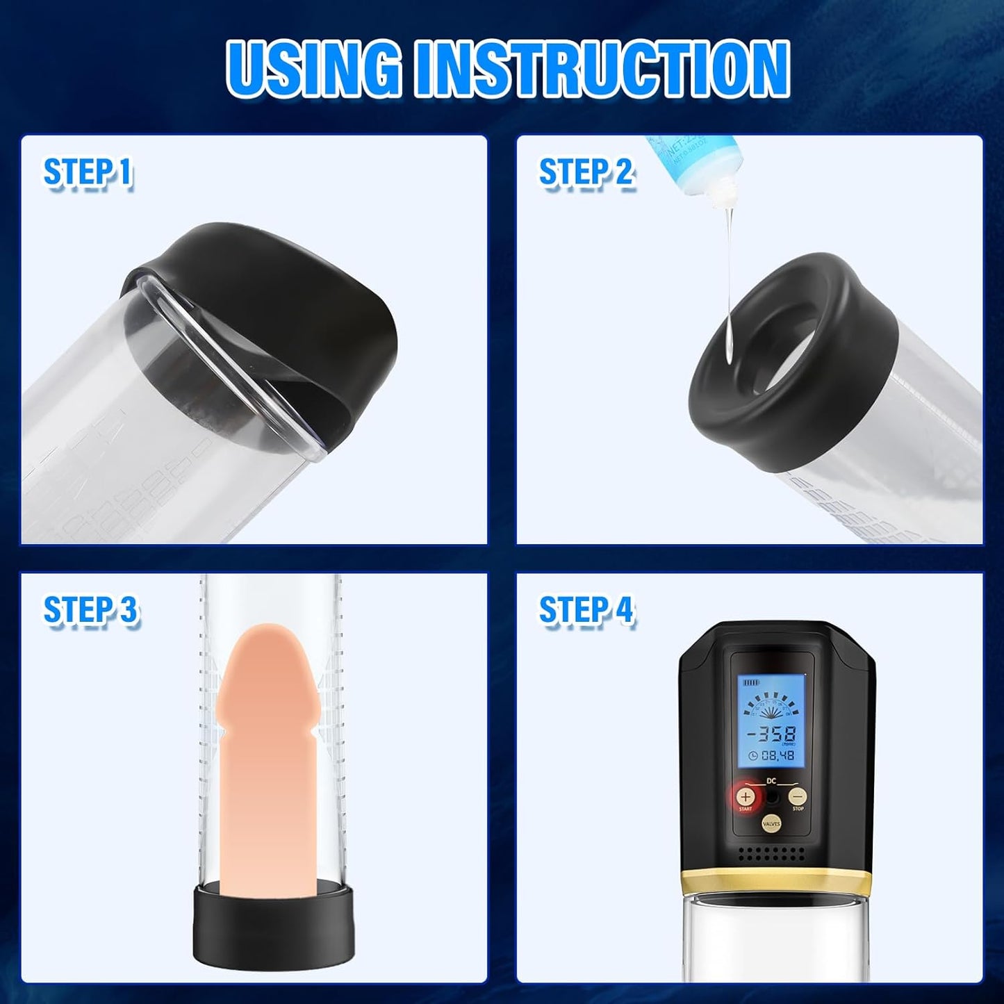 ExtendPlus Electric Vacuum Penis Pump - SinfulX