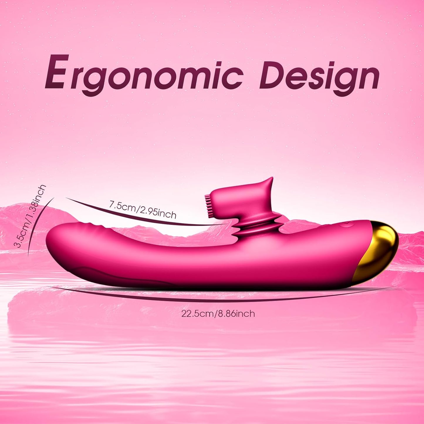 TremorLush Clit Stimulator Dildo Vibrator
