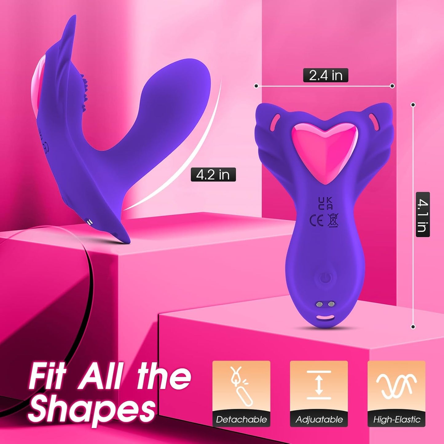 QuakeNest Dual Stimulation Panty Vibrator
