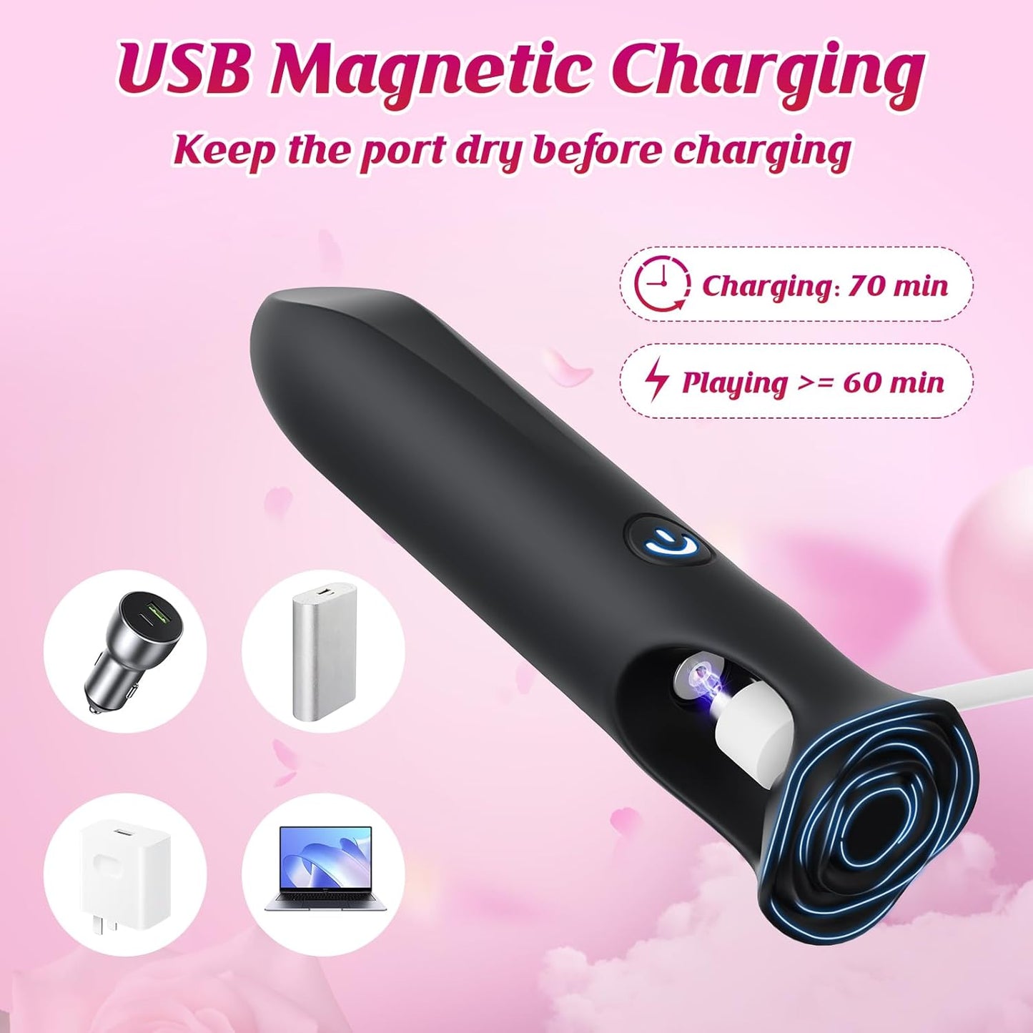 RavenThorn Mini Bullet Vibrator