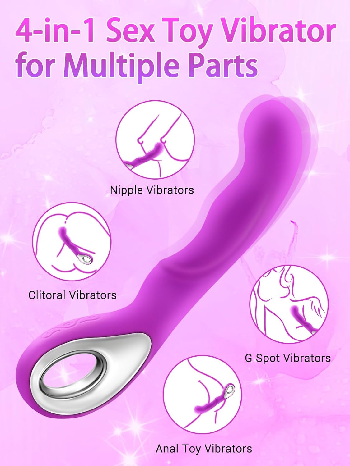 GlowFleur Targeted G - Spot Stimulation Vibrator - SinfulX