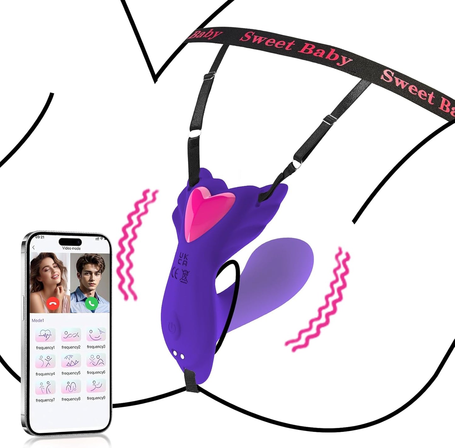 QuakeNest Dual Stimulation Panty Vibrator