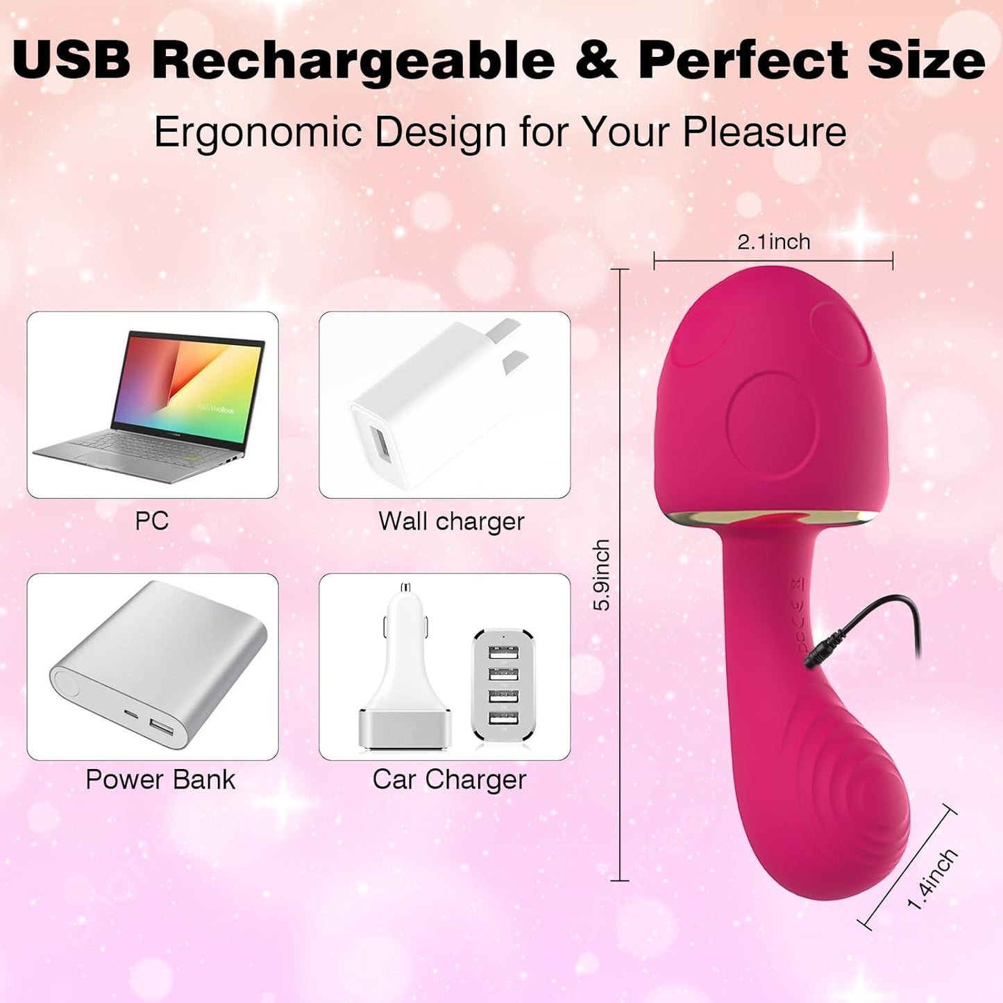 ShroomX Multi Stimulation Clitoral Vibrator