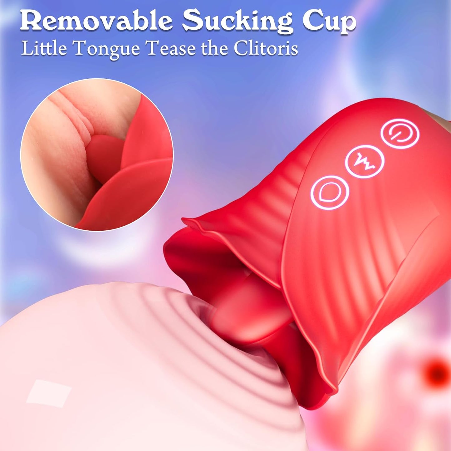 BloomLocks Multi Stimulation Clitoris Sucking Vibrator