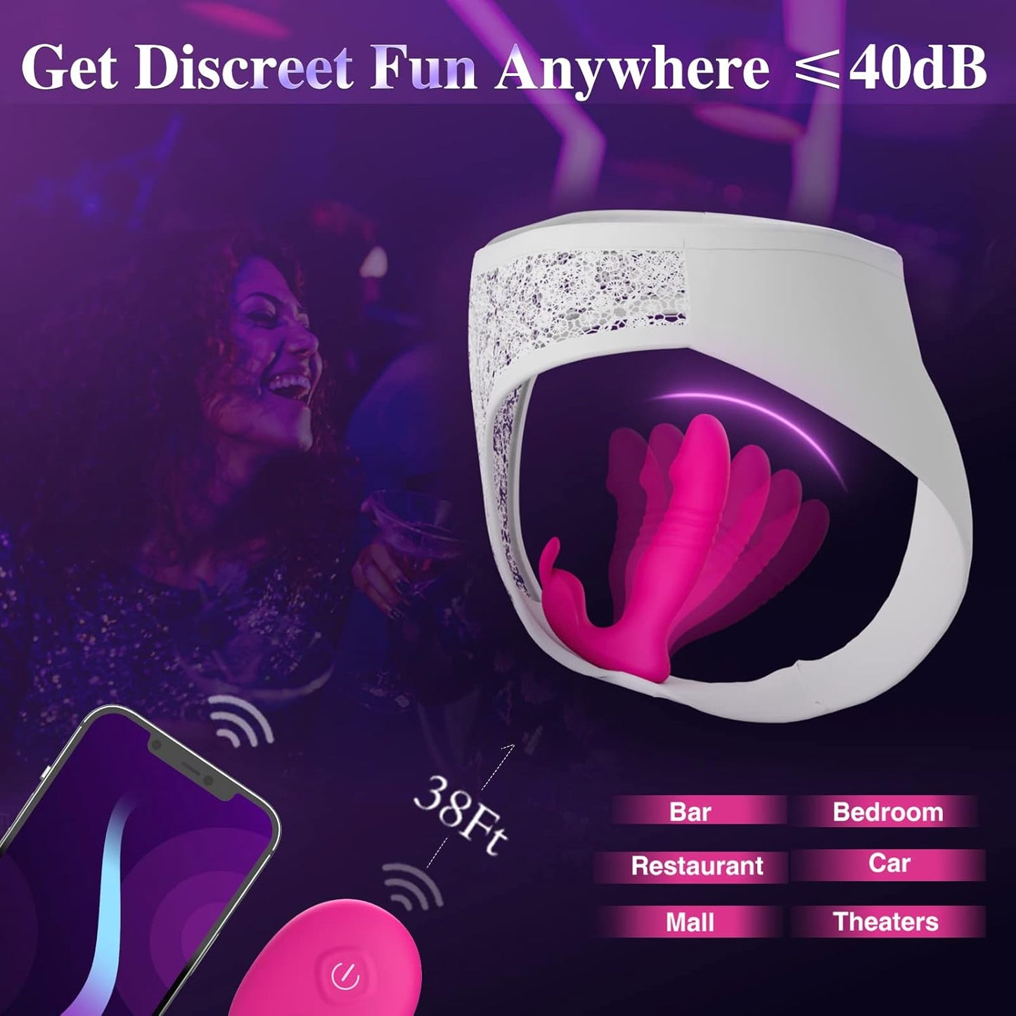 FawnThrust Wearable Panty Dildo Vibrator