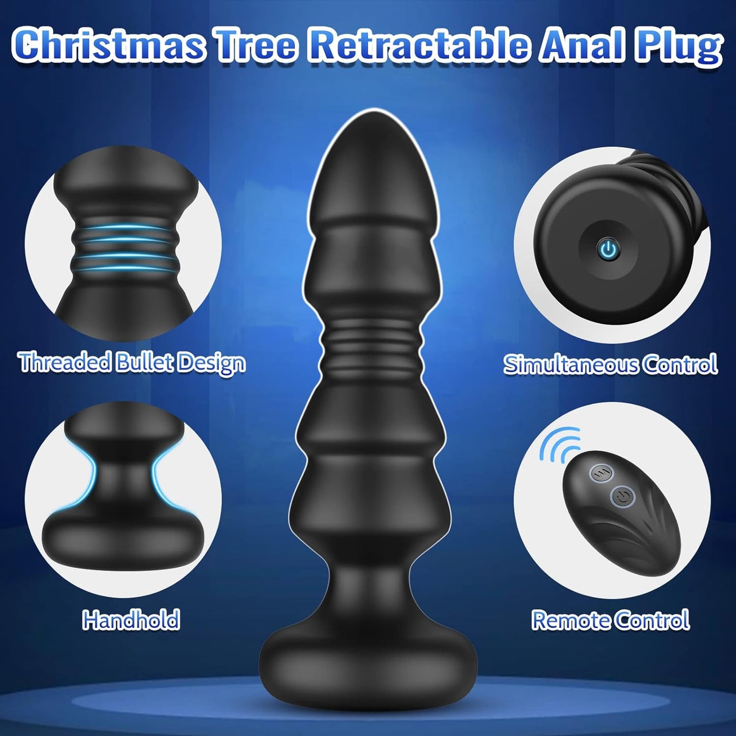HorizonGrip Thrusting Anal Prostate Massager