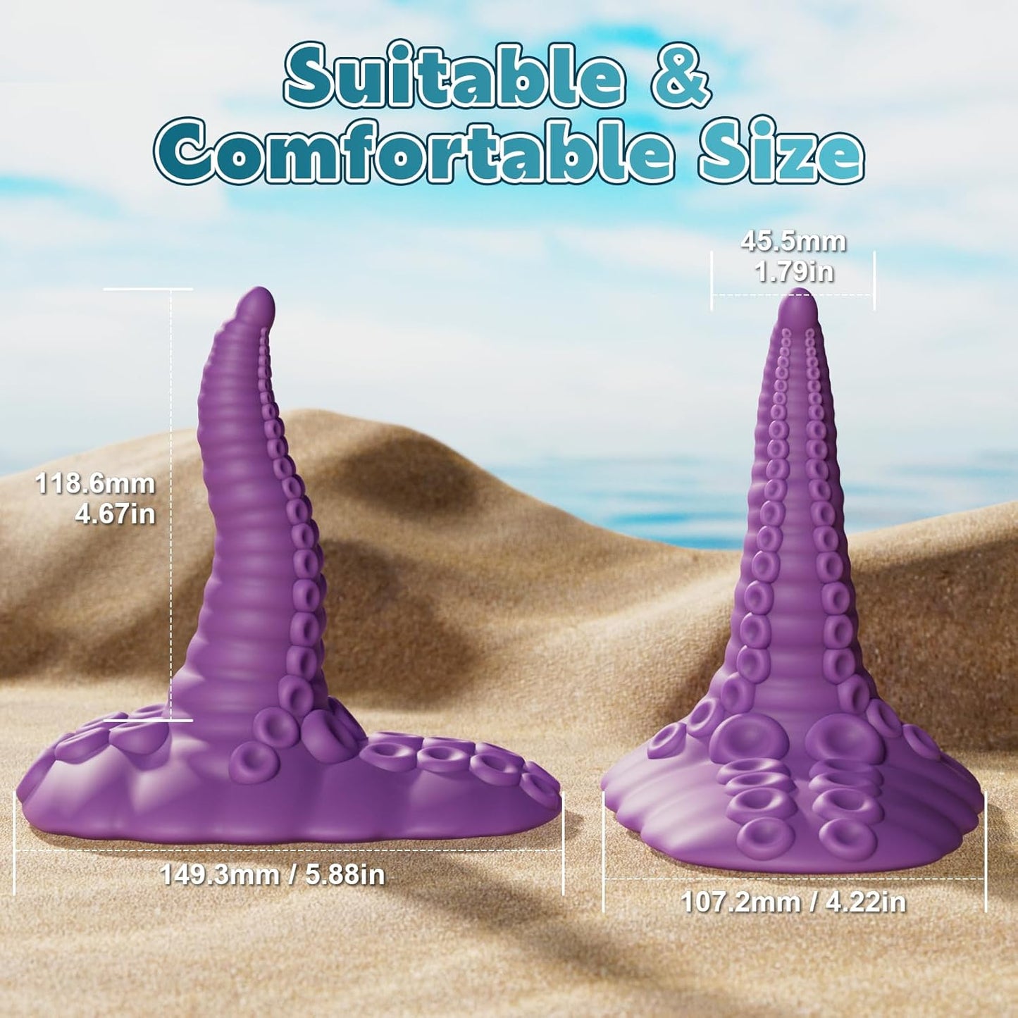 EuphorWave Remote Control Monster Dildo - SinfulX