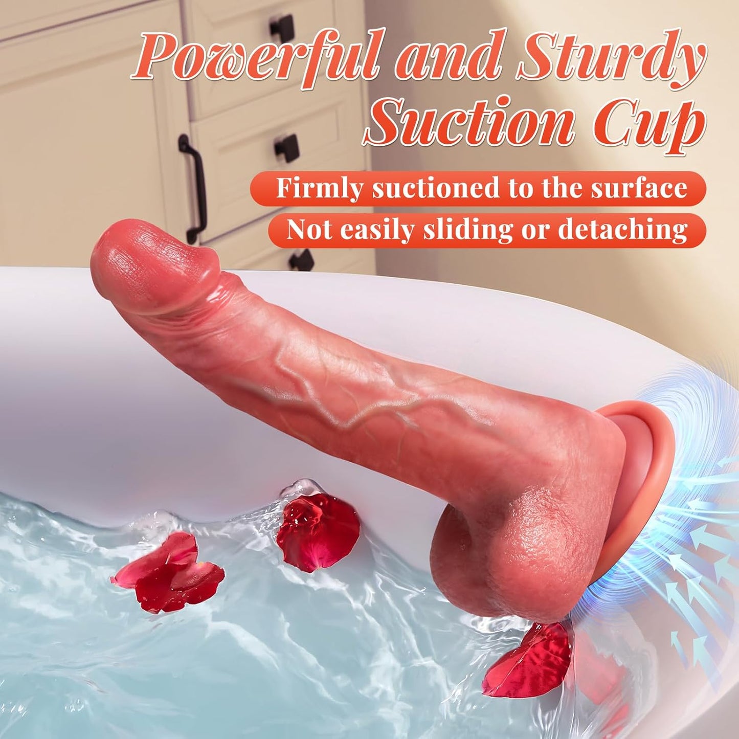 RockHard Thrusting Dildo Vibrator - SinfulX