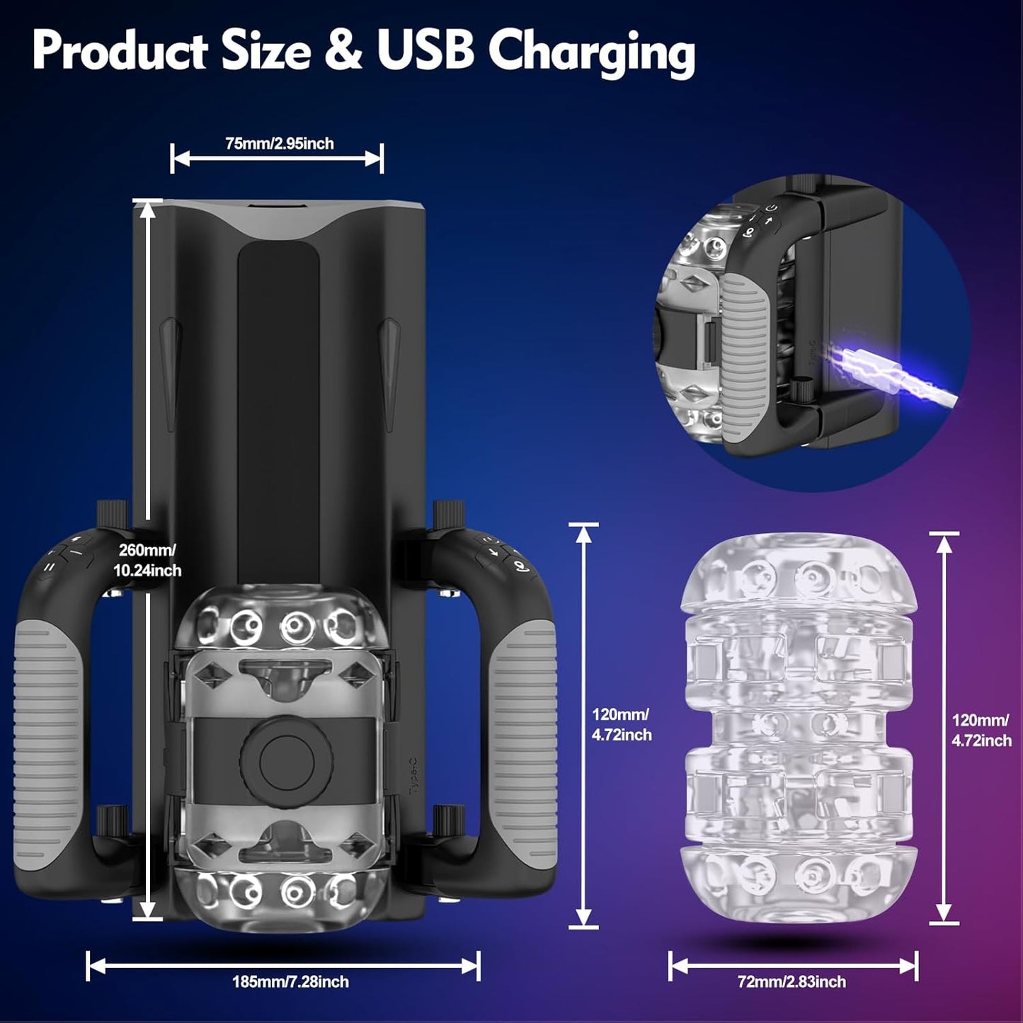 NovaThrive Hands-Free Male Stroker