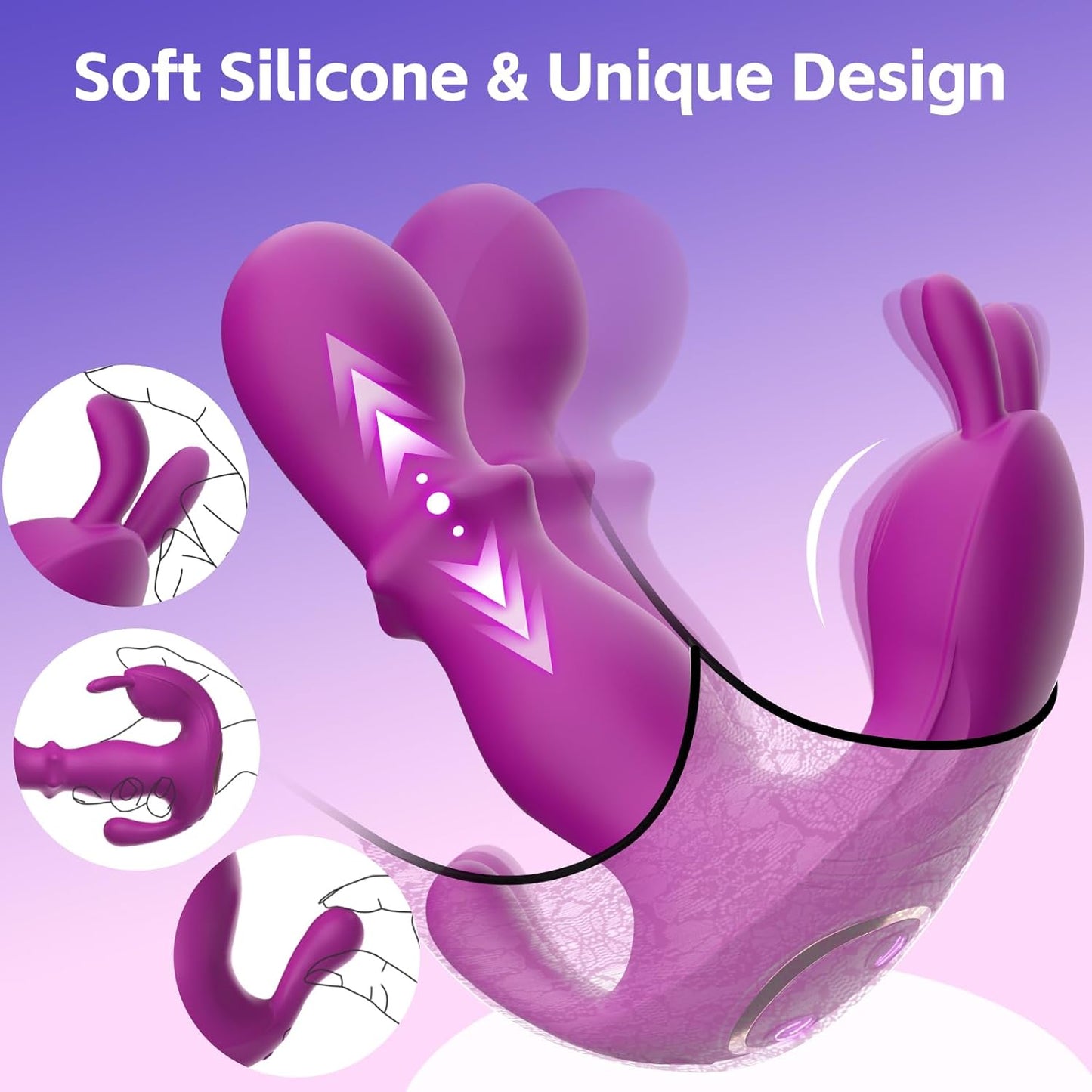 RadiantEuphoria Wearable Dildo Panty Vibrator