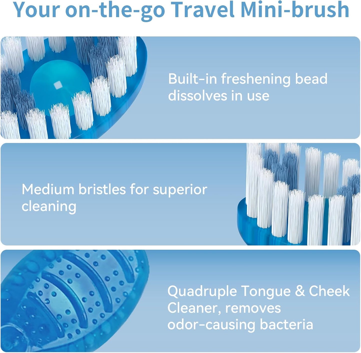 Morning After Pre-Pasted Travel Toothbrush (10 PCs)