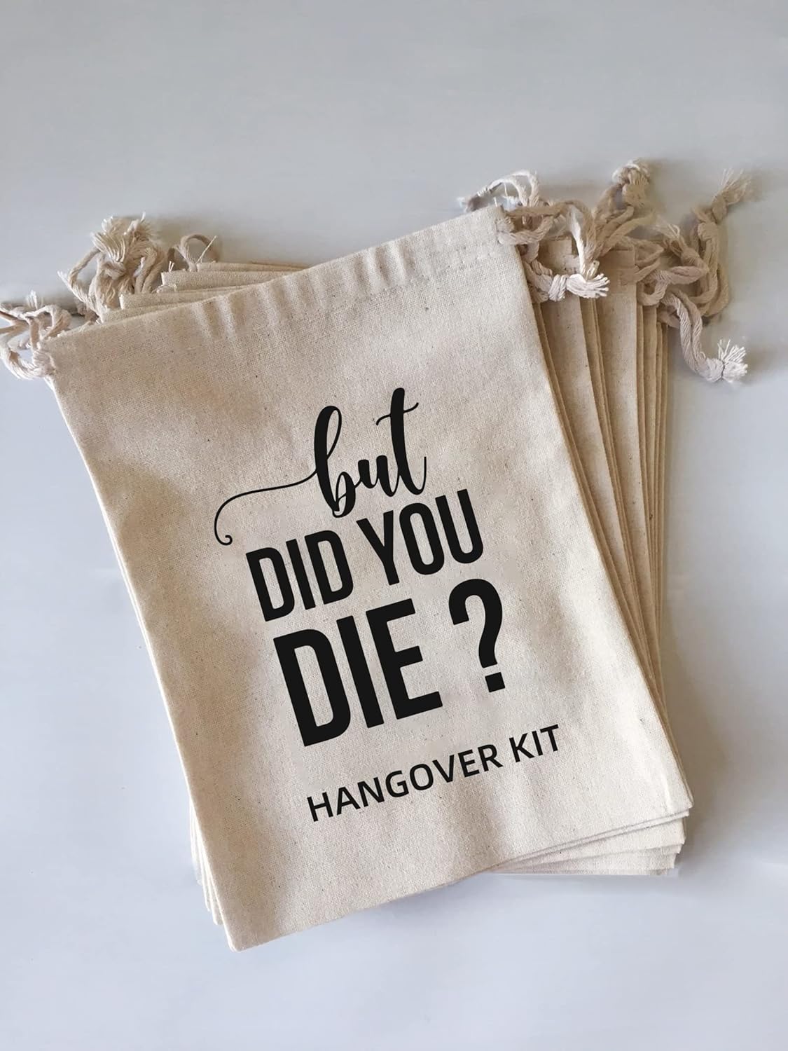 10 Pack Gag Drawstring Kit Bags