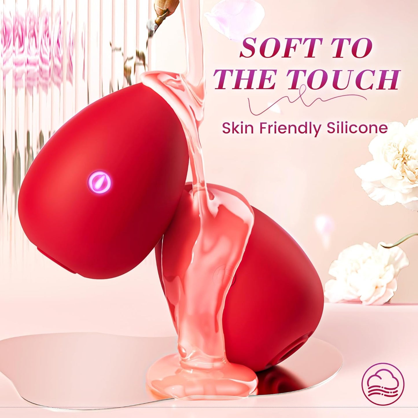 VelourHaven Egg-Shaped Sucking Vibrator