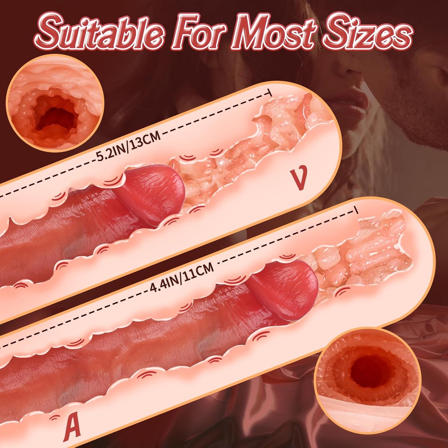 LustHorizon Realistic Pocket Masturbator