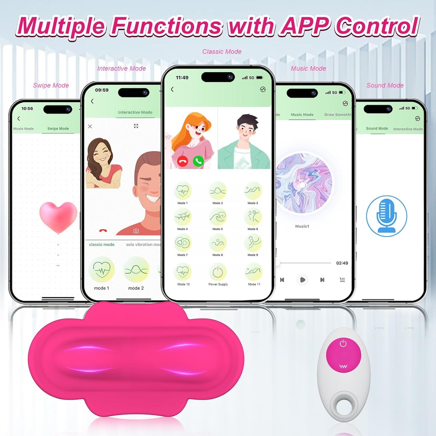 EuphoriaWear Panty Remote Control Vibrator