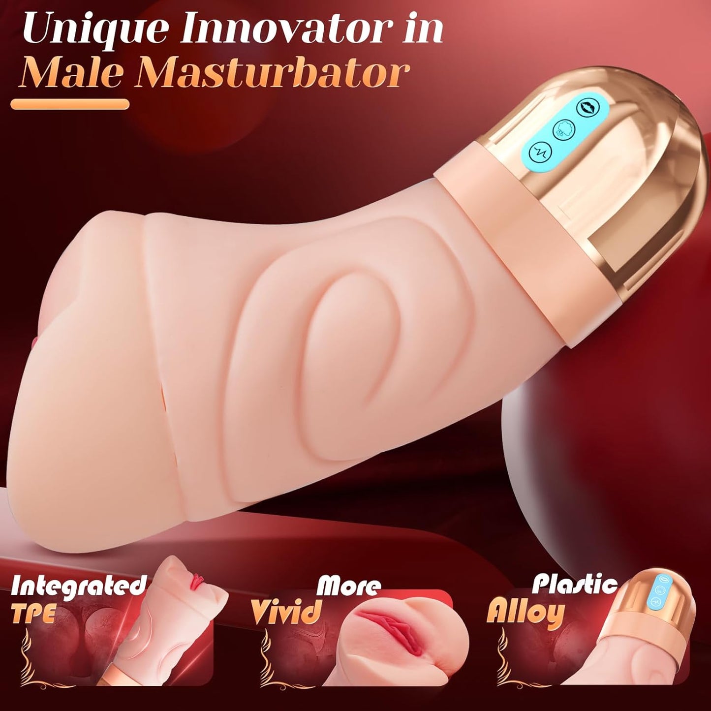 HaloFlicker Pocket Pussy Masturbator