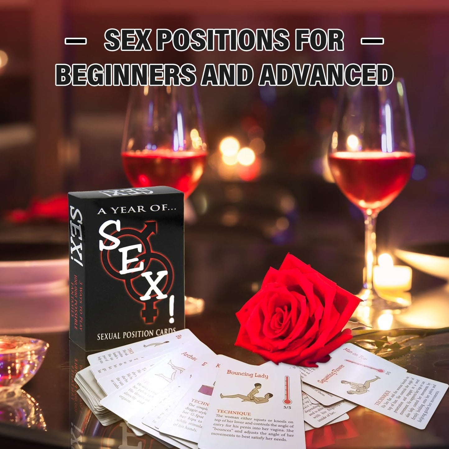 Sexual Positions Bedroom Card Game