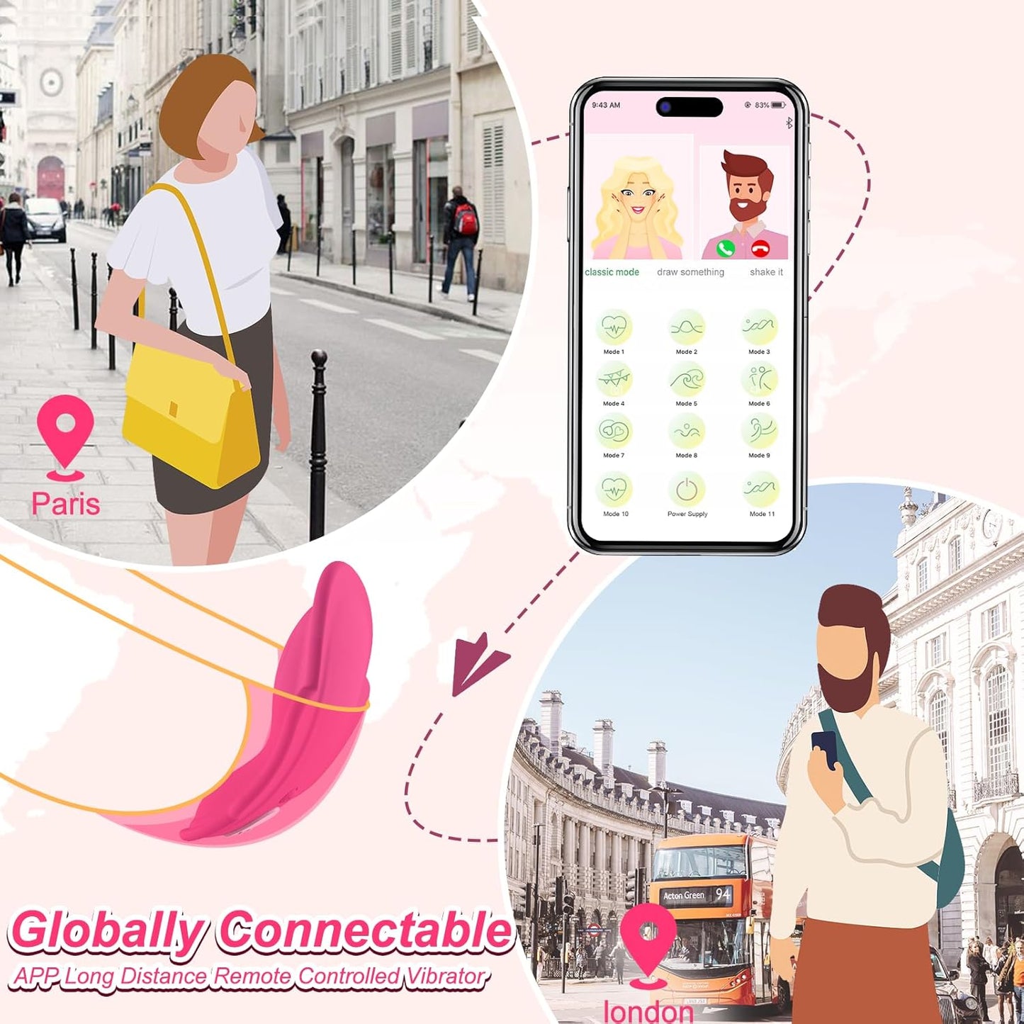 EuphoriaWear Panty Remote Control Vibrator