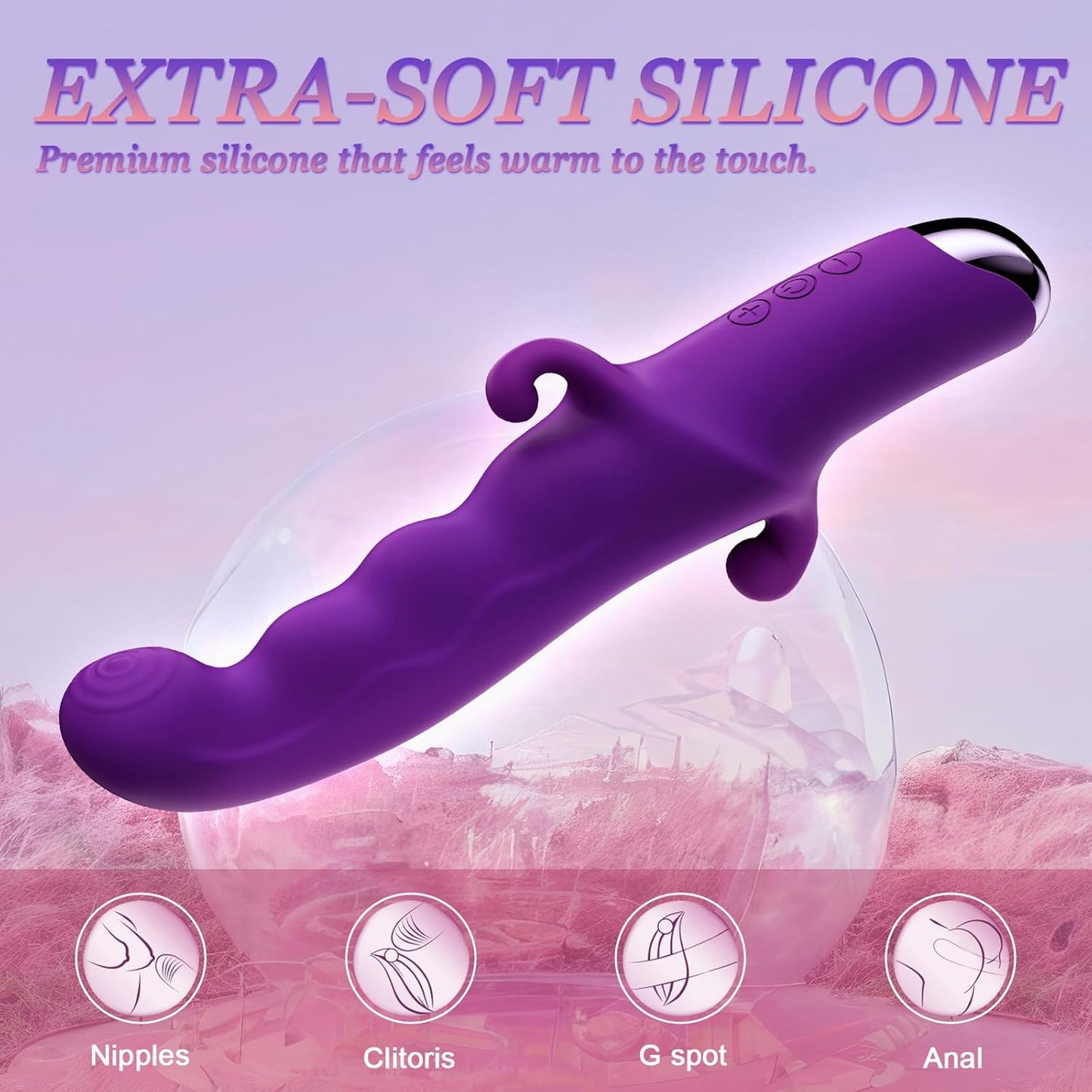 AuroraNest Triple Stimulation Vibrator